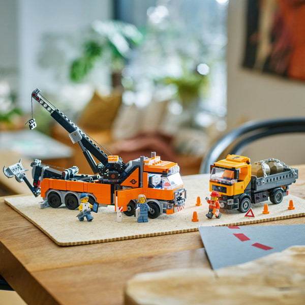 LEGO® City Heavy-Duty Recovery Tow Truck with Crane