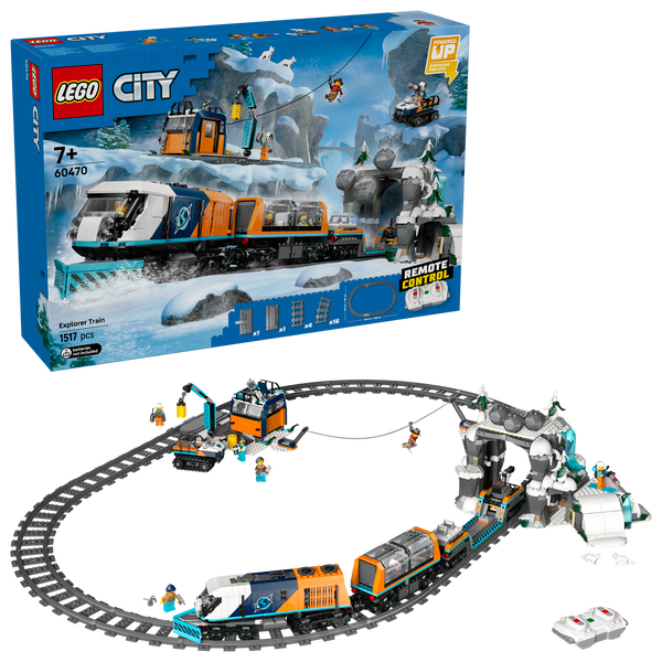 LEGO® City Explorer's Arctic Polar Express Train
