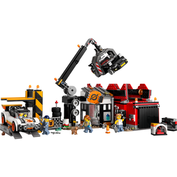 LEGO® City Scrapyard with Cars