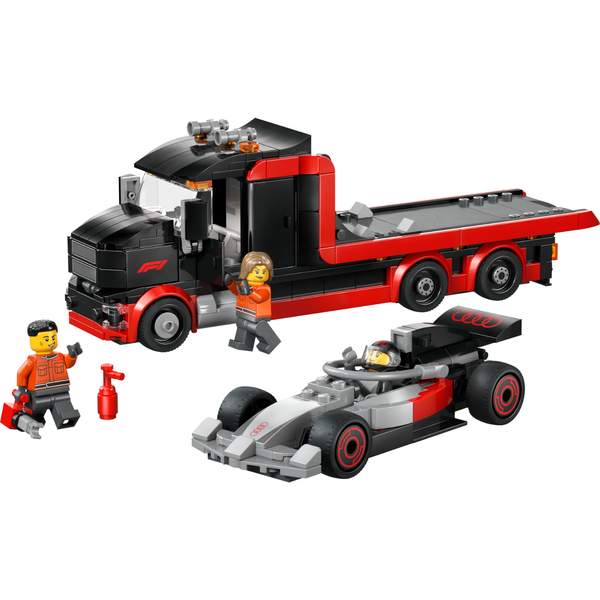 LEGO® City F1® Display Truck with Audi F1® Race Car