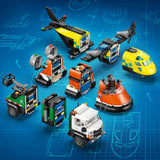 LEGO® City Airplane, Service Truck & Hovercraft Remix
