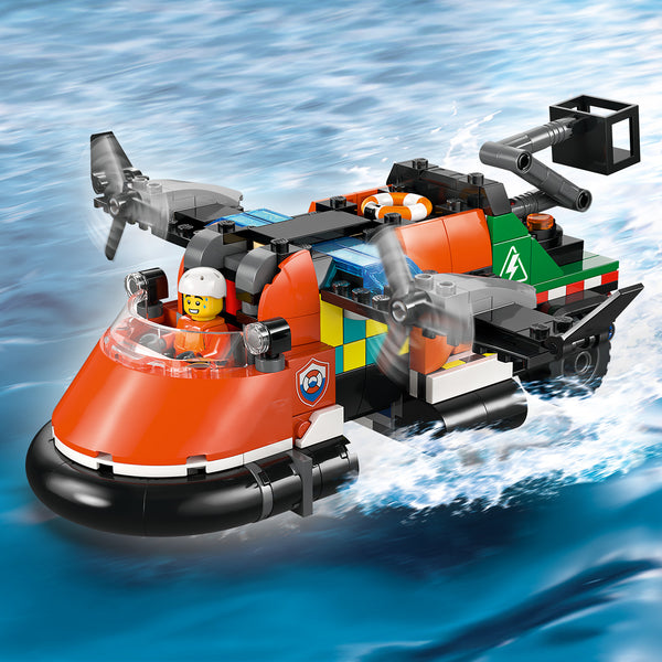 LEGO® City Airplane, Service Truck & Hovercraft Remix