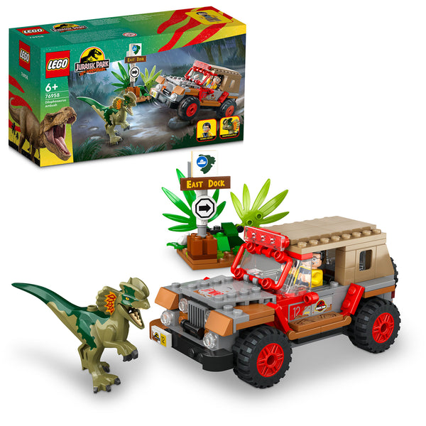 LEGO® Jurassic Park Dilophosaurus Ambush