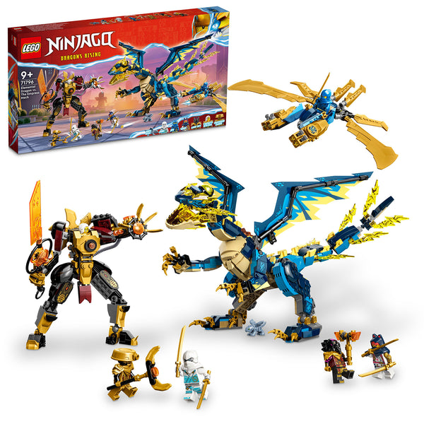 LEGO® NINJAGO® Elemental Dragon vs. The Empress Mech