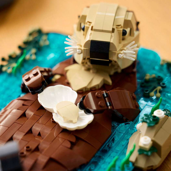 LEGO® Ideas Floating Sea Otters