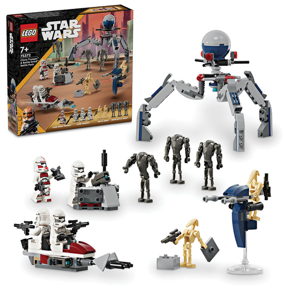 LEGO® Star Wars™ Clone Trooper™ & Battle Droid™ Battle Pack