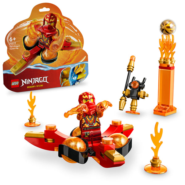 LEGO® NINJAGO® Kai’s Dragon Power Spinjitzu Flip