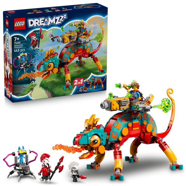 LEGO® DREAMZzz™ Mateo's Fire Chameleon