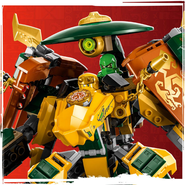 LEGO® NINJAGO® Lloyd and Arin’s Ninja Team Mechs