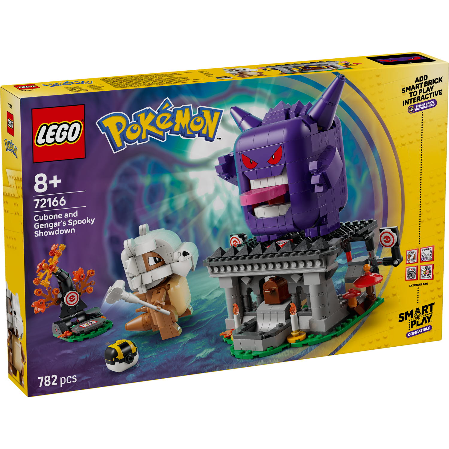 フミシュナ　ゴルギーニ　ジャオウガ LEGO® Pokémon™ SMART Play™: Cubone and Gengar's Spooky Showdown