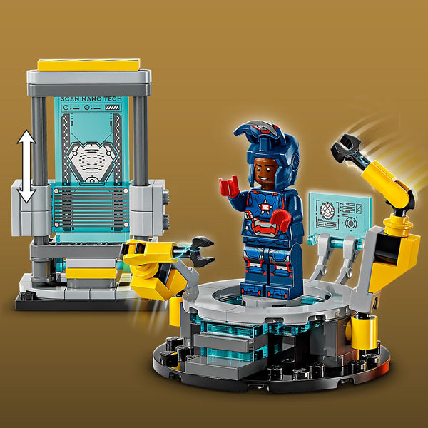 LEGO® Marvel Iron Mans Laboratory: Hall of Armor
