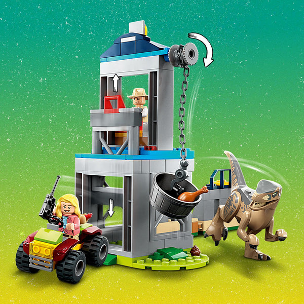 LEGO® Jurassic Park Velociraptor Escape