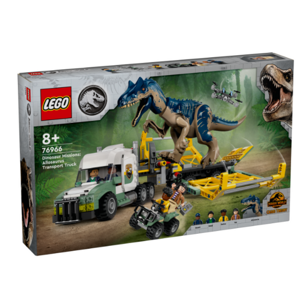 LEGO® Jurassic World™ Dinosaur Missions: Allosaurus Transport Truck