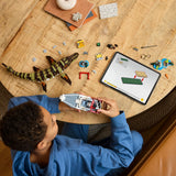 LEGO® Jurassic World Brick-Built Mosasaurus Boat Mission