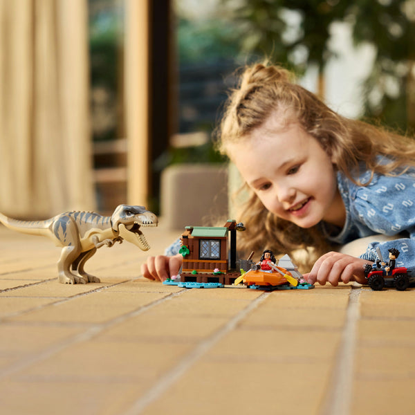 LEGO® Jurassic World T. rex River Escape