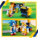 LEGO® Sonic the Hedgehog™ Tails Workshop and Tornado Plane