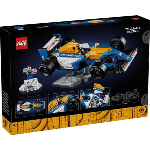 LEGO® Icons Williams Racing FW14B & Nigel Mansell