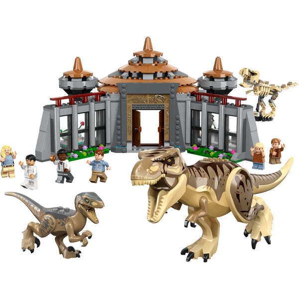 LEGO® Jurassic Park Visitor Center: T. rex & Raptor Attack
