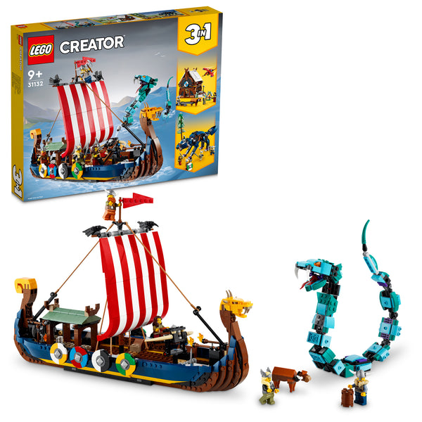 LEGO® Creator 3-in-1 Viking Ship and the Midgard Serpent