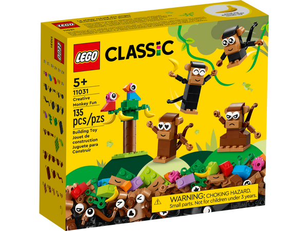 LEGO® Classic Creative Monkey Fun
