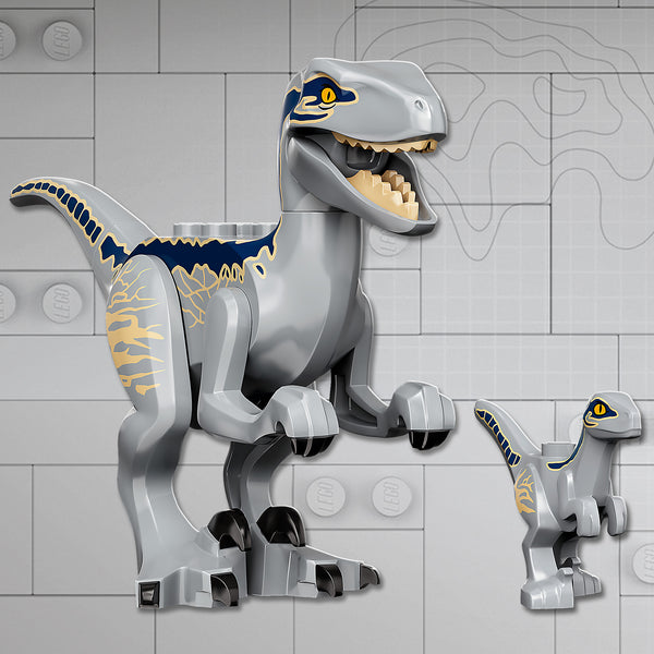 LEGO® Jurassic World Blue & Beta Velociraptor Capture