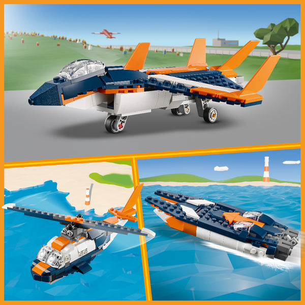 LEGO® Creator 3-in-1 Supersonic-jet