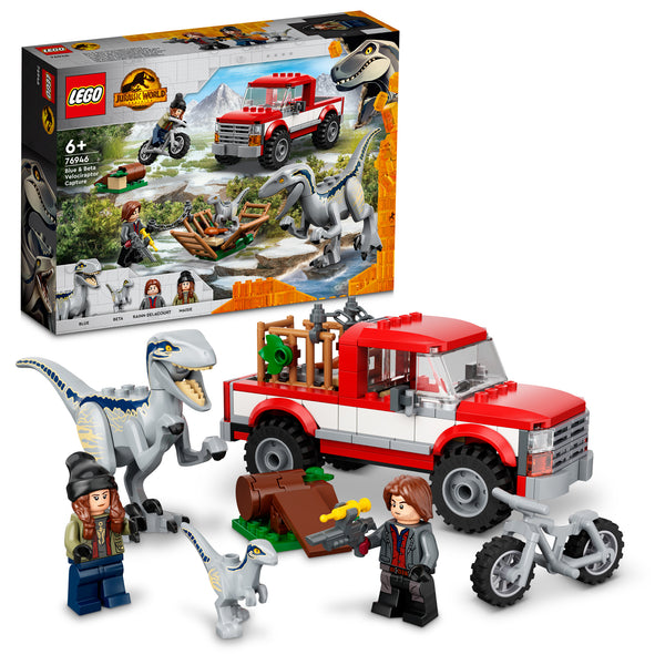 LEGO® Jurassic World Blue & Beta Velociraptor Capture