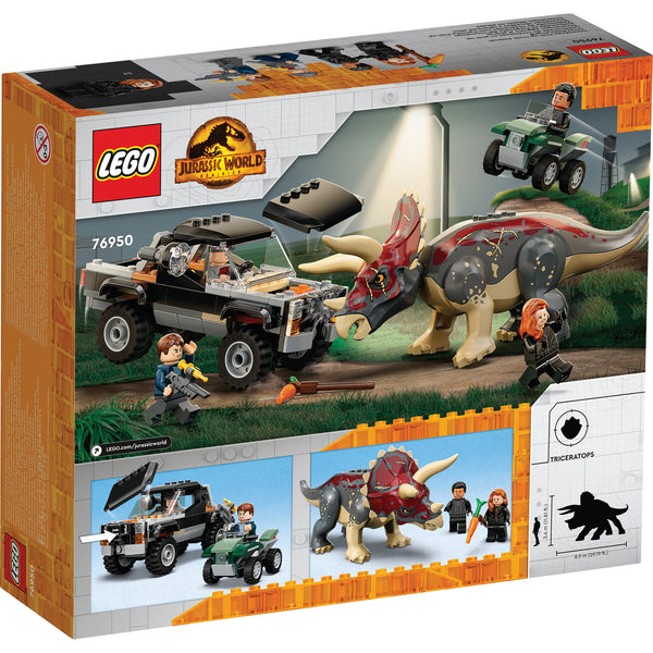 LEGO® Jurassic World Triceratops Pickup Truck Ambush