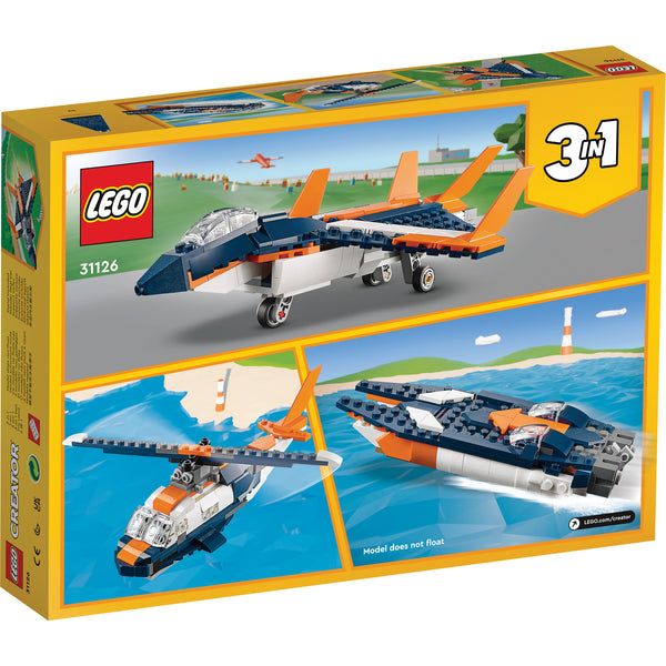 LEGO® Creator 3-in-1 Supersonic-jet