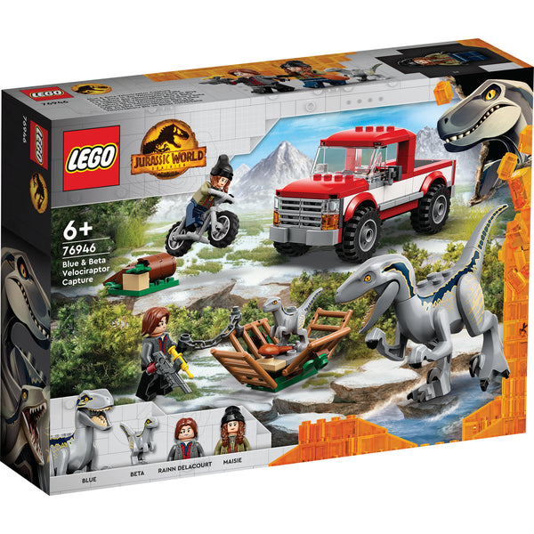 LEGO® Jurassic World Blue & Beta Velociraptor Capture
