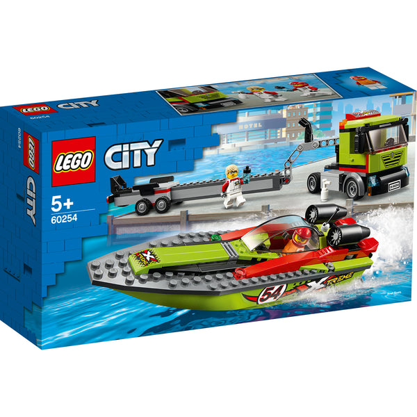 LEGO® City Race Boat Transporter