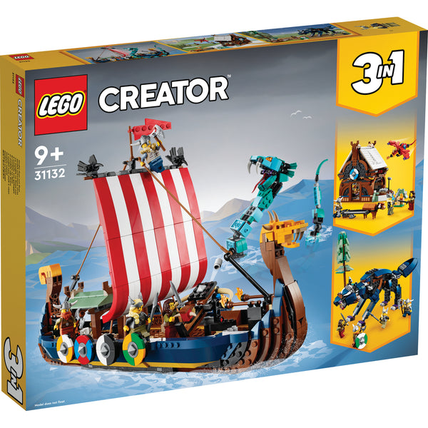 LEGO® Creator 3-in-1 Viking Ship and the Midgard Serpent