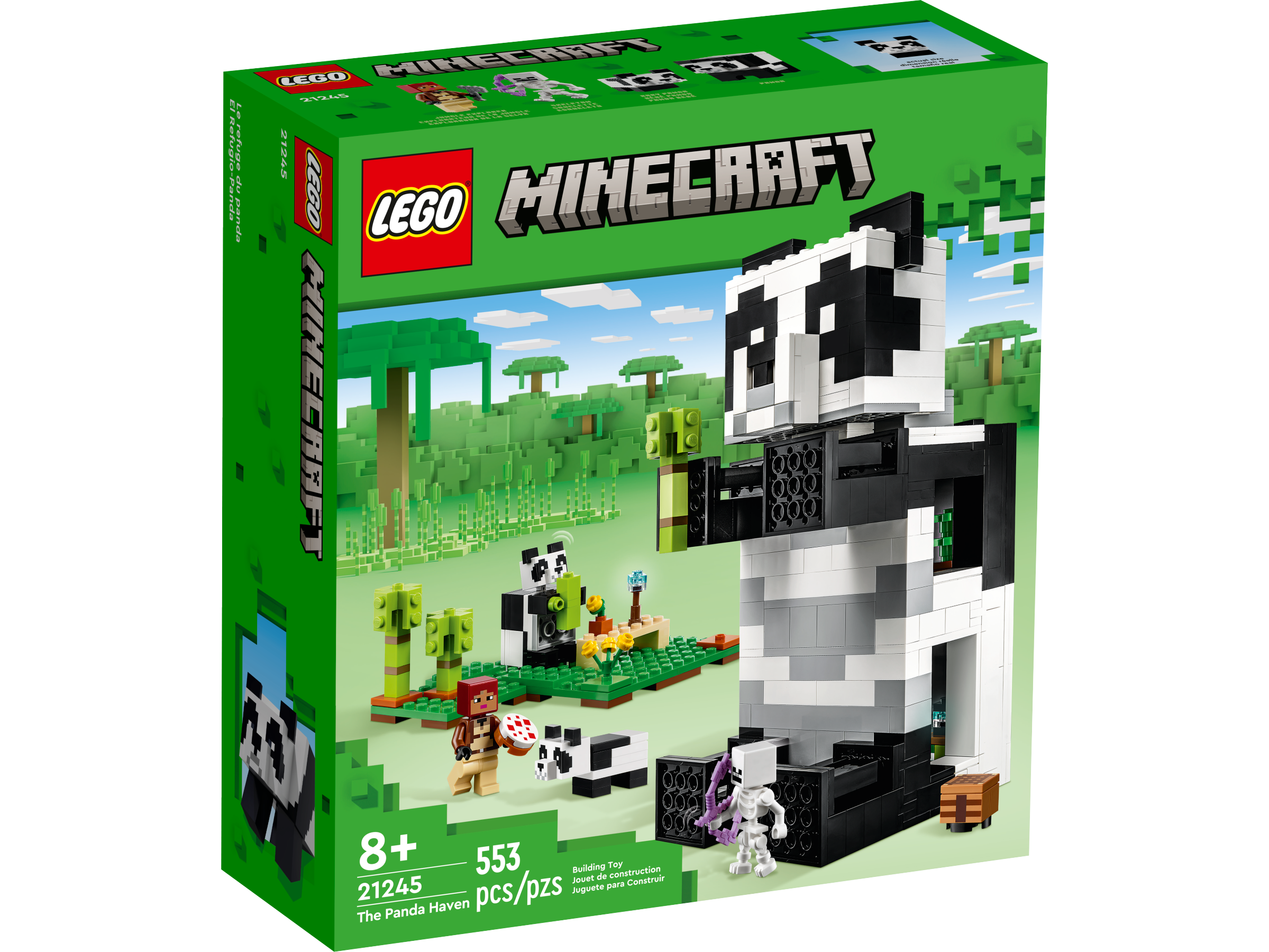 LEGO® Minecraft® The Panda Haven – AG LEGO® Certified Stores