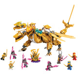 LEGO® NINJAGO® Lloyd’s Golden Ultra Dragon