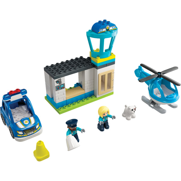 LEGO® DUPLO™ Rescue Police Station & Helicopter