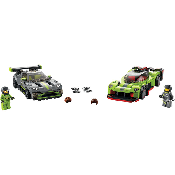 LEGO® Speed Champions Aston Martin Valkyrie AMR Pro and Aston Martin Vantage GT3
