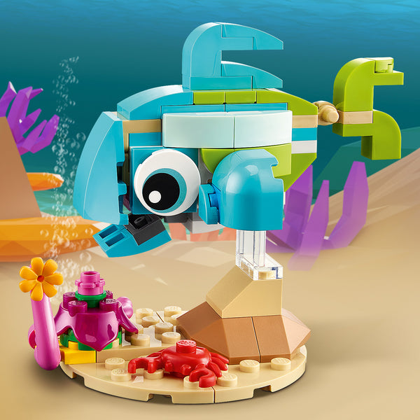 LEGO® Creator 3-in-1 Dolphin and Turtle