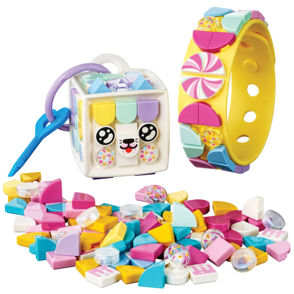 LEGO® DOTS™ Candy Kitty Bracelet & Bag Tag