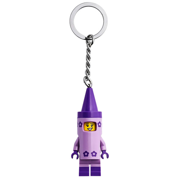 LEGO® Crayon Girl Keyring