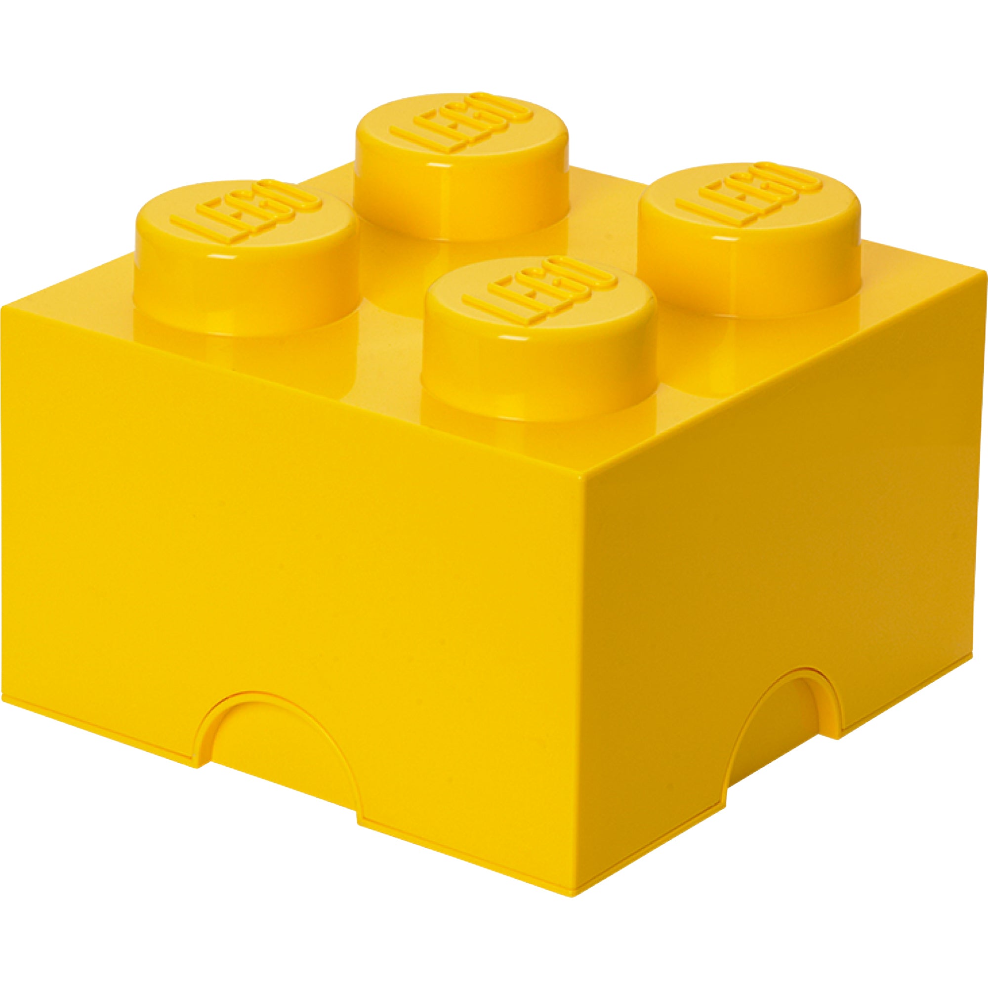 Lego® Storage Brick 4 - Yellow – Ag Lego® Certified Stores