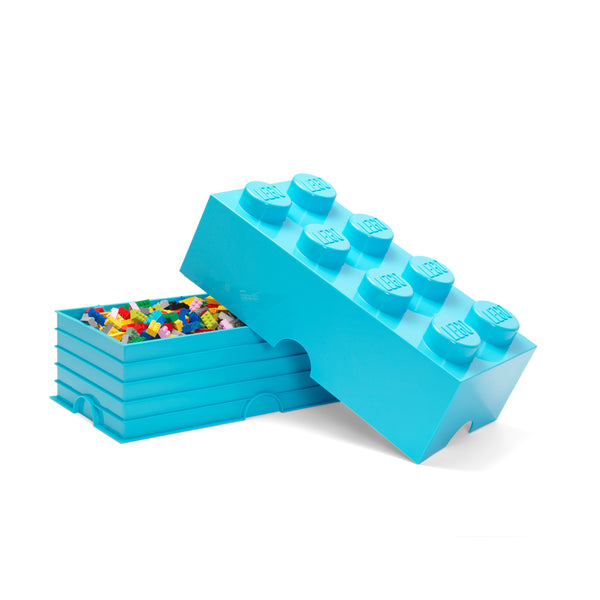 LEGO Storage Brick 8 - Medium Azur