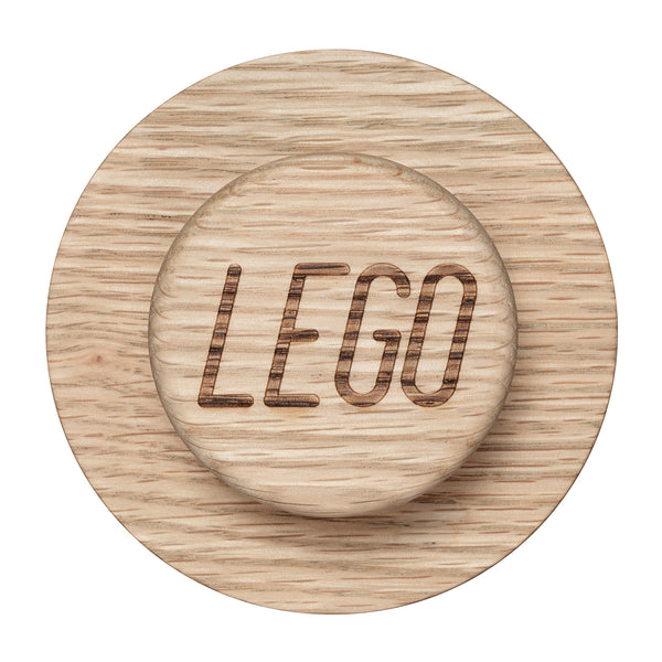 LEGO Wooden Wall Hanger Set Of 3 - Light Oak