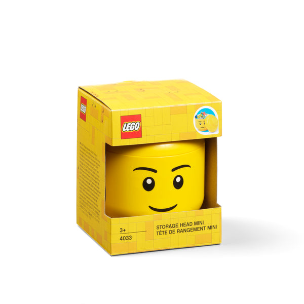 LEGO Storage Head Boy – Mini