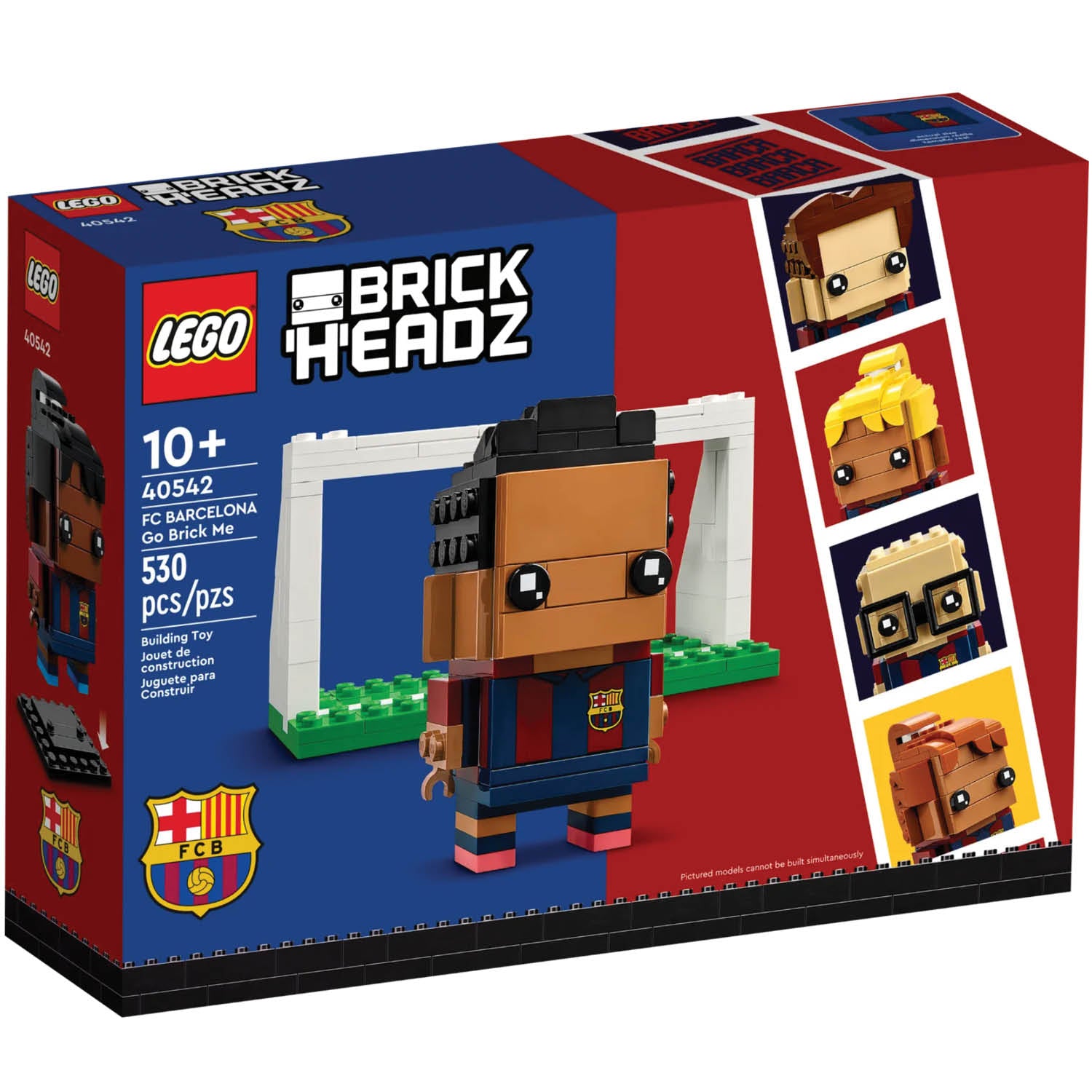 politi mikrocomputer læsning LEGO® BrickHeadz™ FC Barcelona Go Brick Me – AG LEGO® Certified Stores