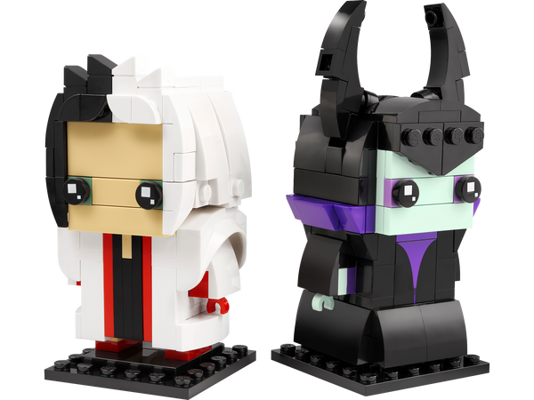 LEGO® BrickHeadz™ Cruella & Maleficent