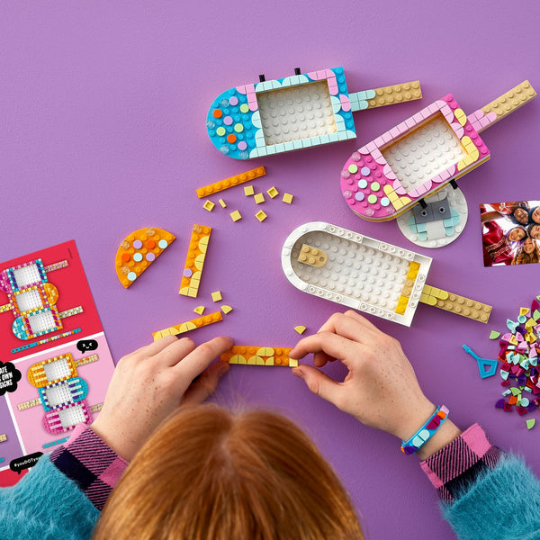 LEGO® DOTS™ Ice Cream Picture Frames & Bracelet