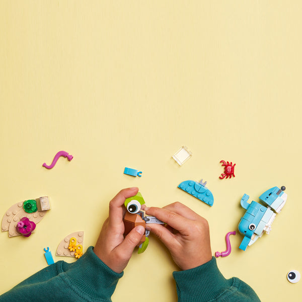 LEGO® Creator 3-in-1 Dolphin and Turtle