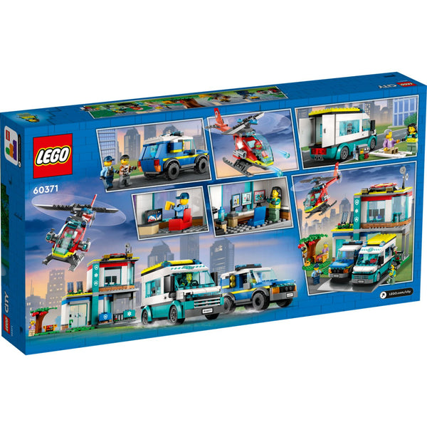 LEGO® City Emergency Vehicles HQ