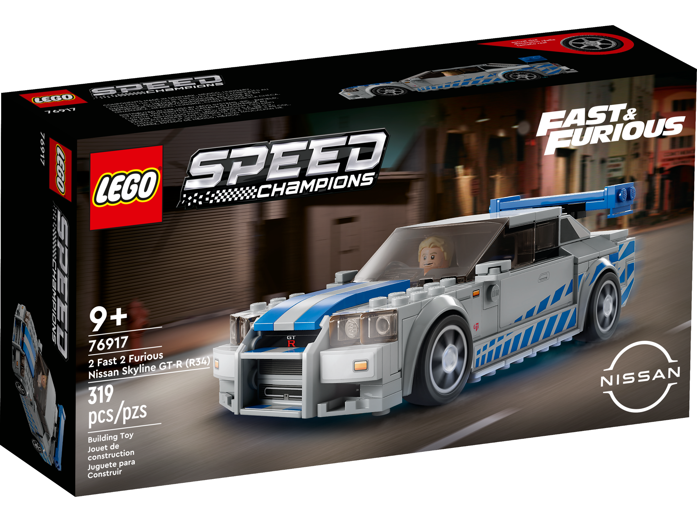 LEGO Speed Champions Nissan Skyline GT R R34 AG LEGO