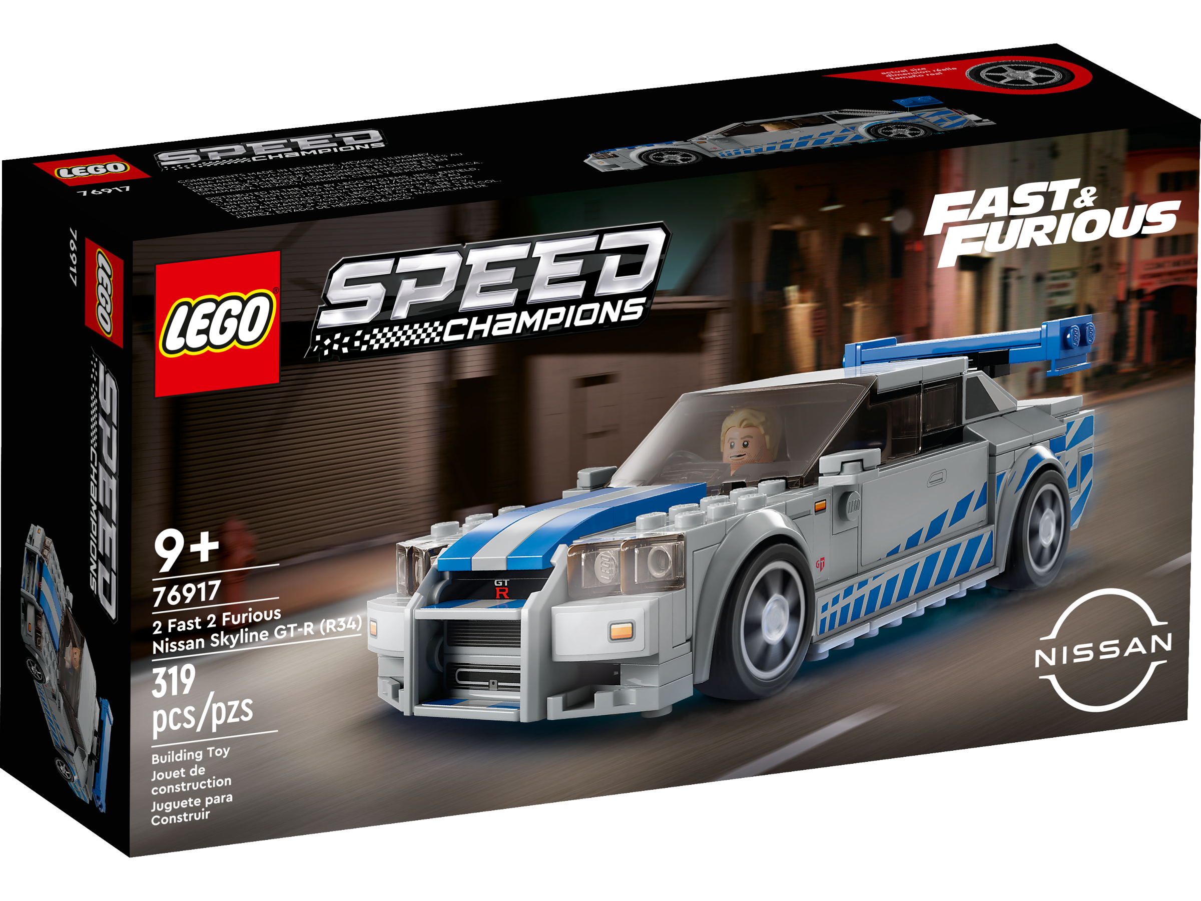 LEGO® Speed Champions Nissan Skyline GT-R (R34) – AG LEGO